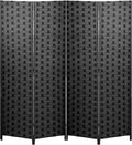 FDW 4-Panel Folding Room Divider | 6ft, Living Room by FDW