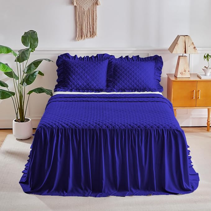 Ruffle Skirt Bedspread Set - Image 3