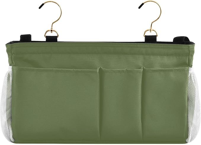 DOMIKING Dark Green Bedside Caddy - Image 2