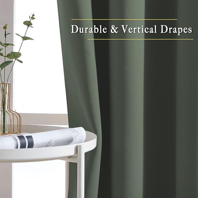 NICETOWN Blackout Bedroom Curtains & Drapes - Image 4