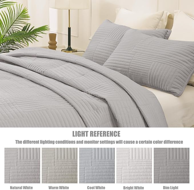 Whale Flotilla Ultra Soft King Quilt Bedding Set, Lightweight - Image 5