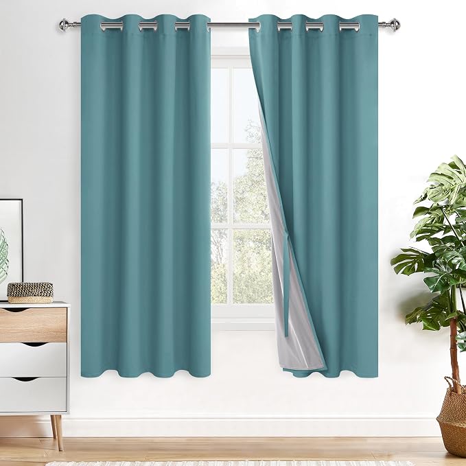 XWZO 100% Blackout Curtains by XWZO