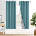 XWZO 100% Blackout Curtains 2 Panels by XWZO