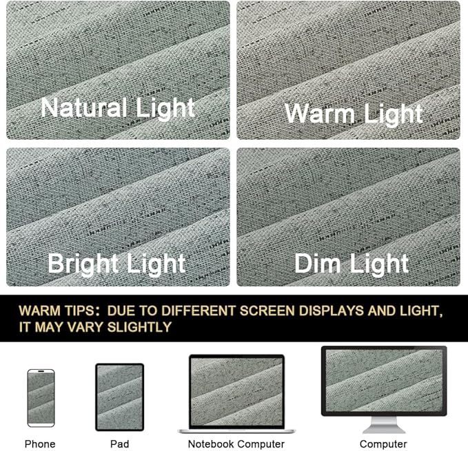 PrinceDeco Linen 100% Blackout Curtains 84 Inches Length 2 Panels Set Grommet Curtains for Living Room Bedroom Thermal Insulated and Room Darkening Linen Curtains with White Liner,Green Bay,W42 X L84