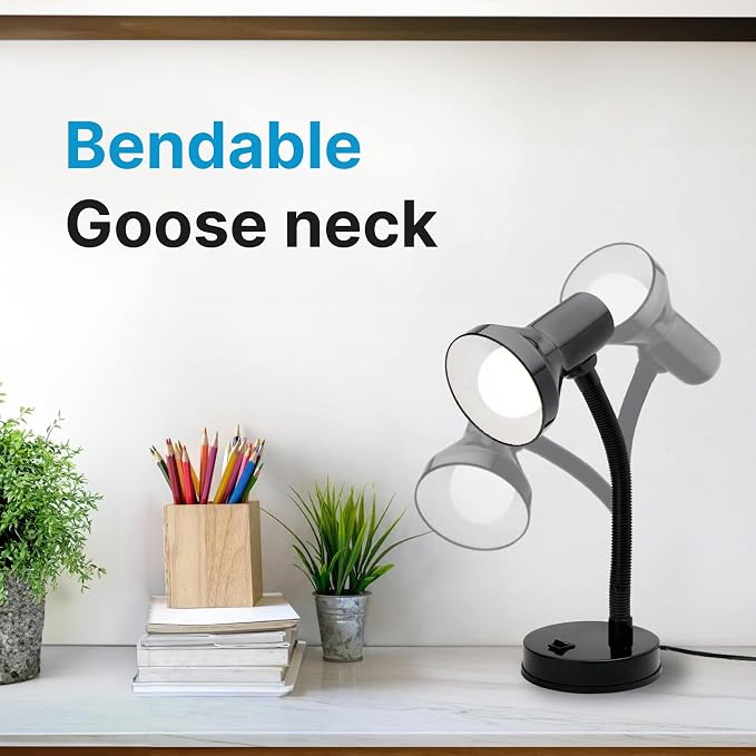 Xtricity LED Desk Light, 360° Adjustable Gooseneck, | Home and Office Lamp - Image 6