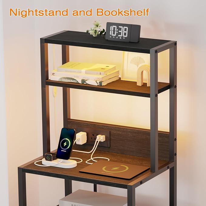 Night Stand, Tall Nightstand - Image 5