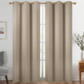 Diraysid Khaki Grommet Blackout Curtains by Diraysid%2C+refresh+your+life