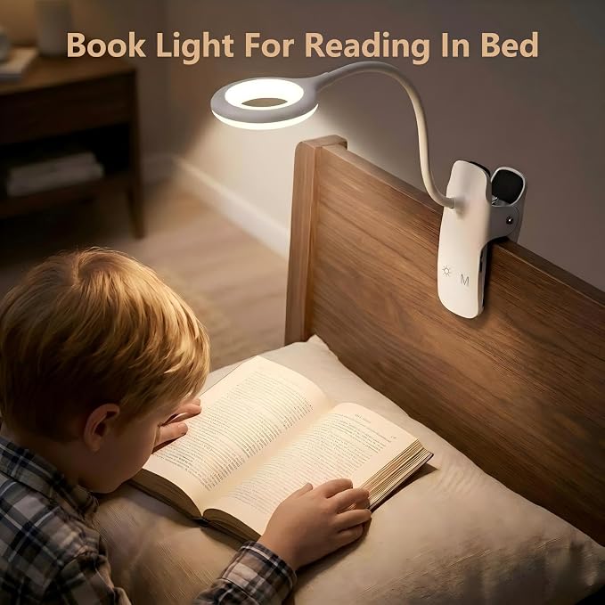 LACOKI Clip on Rechargeable Reading Light - Image 8