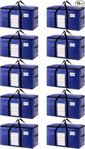 TAILI 10 Pack Dark Blue XXL Moving Bags, Storage Bags by TAILI