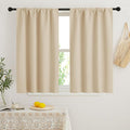 RYB HOME Short Curtains for Bedroom, Room Darkening Insulated | Rod Pocket by RYBHOME