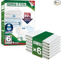 TAILI 6 Pack Vacuum Storage Bags, Jumbo Size, Cream | Vacuum Seal Bags by TAILI