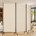 Room Divider 102'' Wide Folding Room Divider Panel by HOMSCREENER