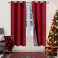 XWZO Full Shading Blackout Curtains 63 Inches Length by XWZO