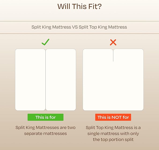 California Design Den Split King Sheets Sets for Adjustable Bed - Buttery Soft 800 Thread Count, 100% Cotton Sateen, Durable Bedding Set - White