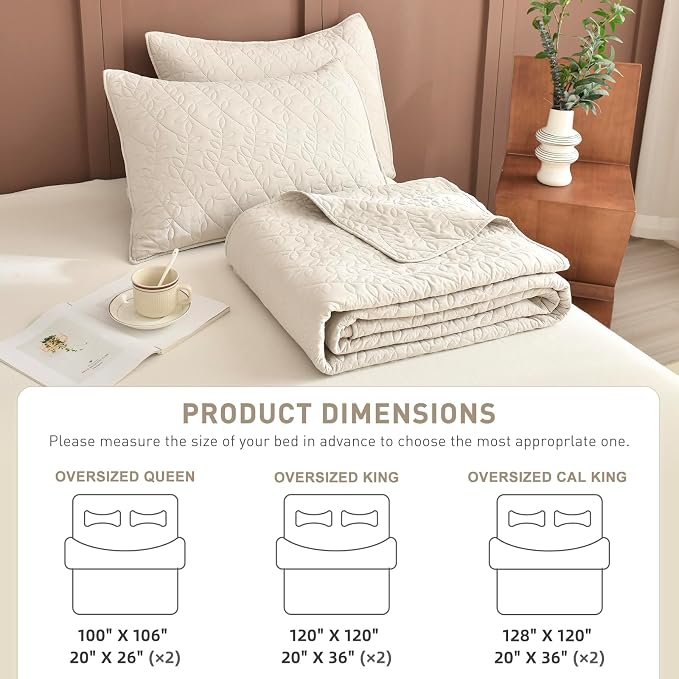 Lady Ann Oversized King Bedspreads Set - Image 5