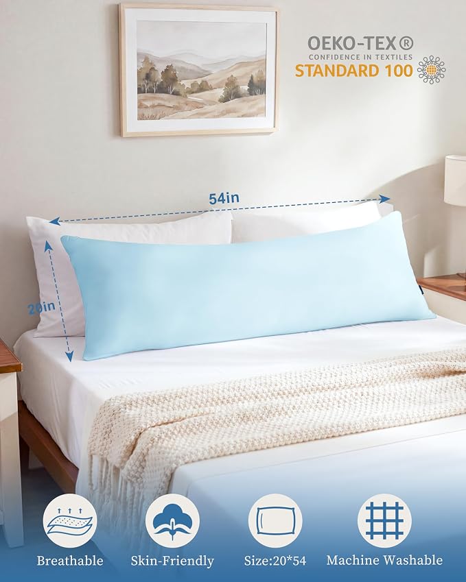 YZ HOME Full Body Pillow Insert -Large Long Bed Pillow - Image 2