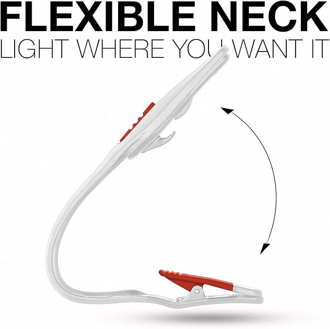 Energizer Clip-on Book Light for Bed, LED Reading Light for Books & Kindles - Image 2
