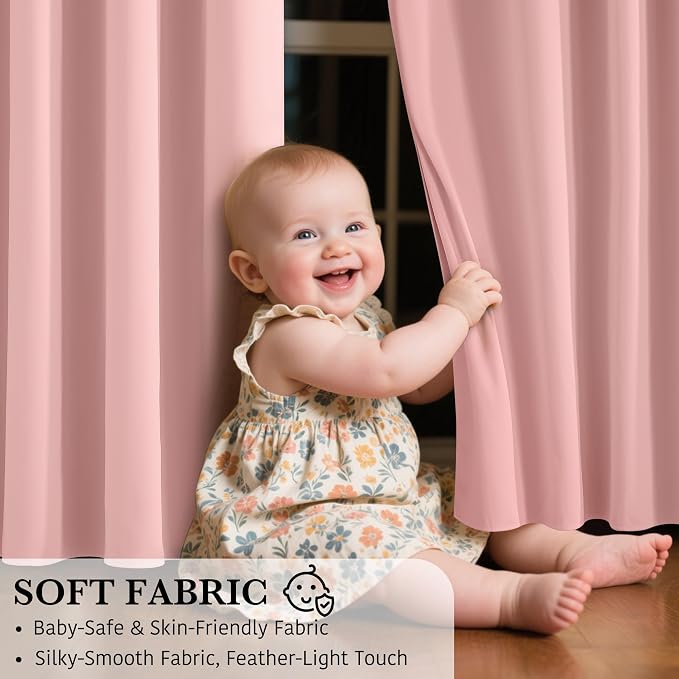 RYB HOME 100% Blackout Curtains - Image 7