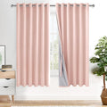 XWZO 100% Blackout Curtains 63 Inches Length by XWZO