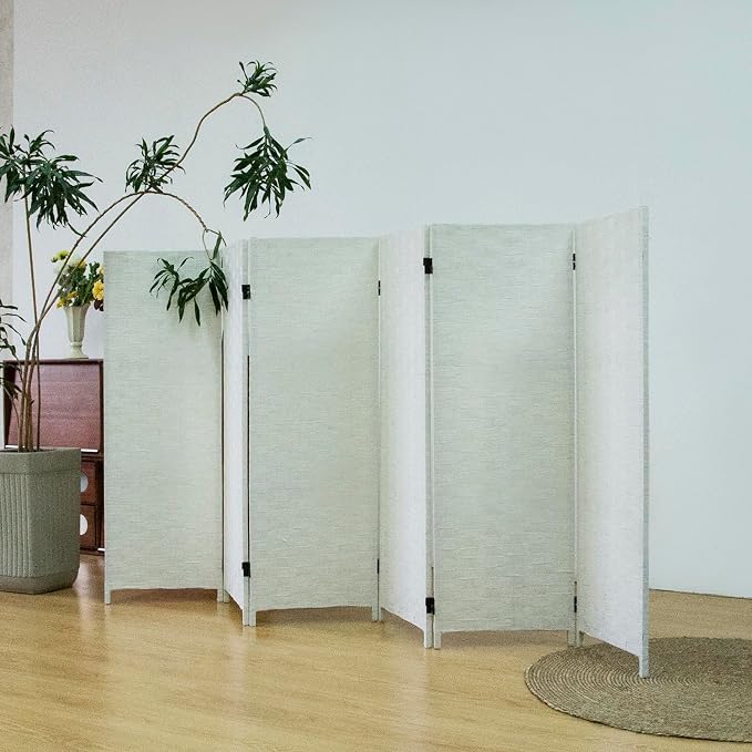 6 Panel Double Sided Short Room Divider - Image 2