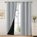 YoungsTex 100% Blackout Curtains 84 Inch Length, Thermal Insulated Drapes by YoungsTex