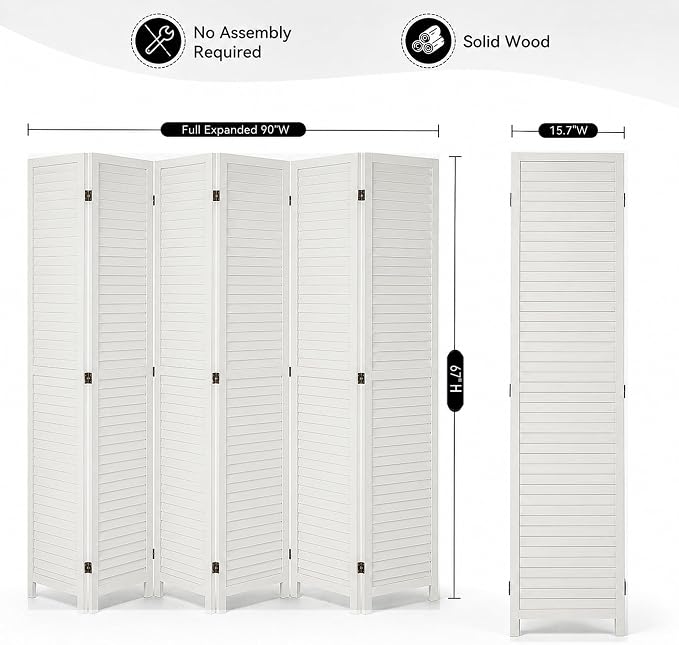 Wood Room Divider - Image 3