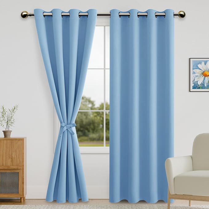 DWCN Blackout Curtains for Bedroom by DWCN