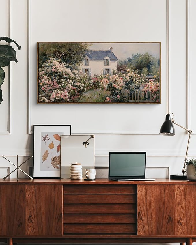 InSimSea Extra Large Framed Vintage Wall Art, Living Room Country Farmhouse - Image 4