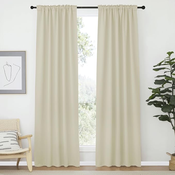 NICETOWN Blackout Curtain Panels Window Draperies - Image 2