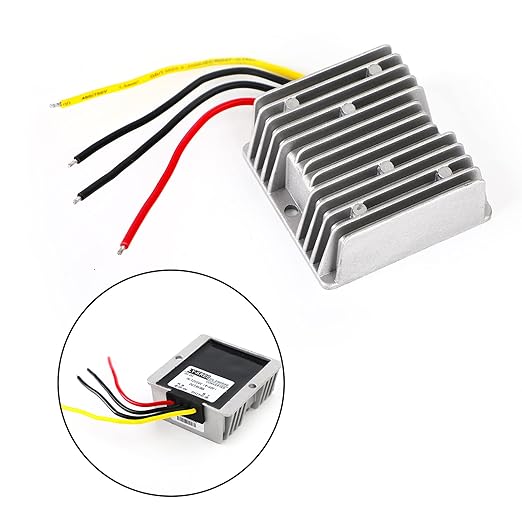 Areyourshop Waterproof 12V/24V to 6V 30A 180W Step Down DC/DC Power Converter Regulator