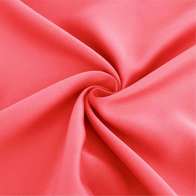 Diraysid Coral Grommet Blackout Curtains - Image 6