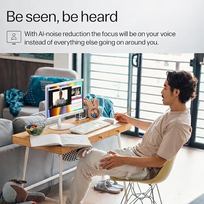 HP 2025 22" FHD All-in-One Desktop Computer • The New Version for Everyday Use • Latest 13th Gen Intel Quad-Core CPU • 32GB DDR5 • 128GB Storage • HDMI • Type-C • Wi-Fi • HD Webcam • Win11 • White