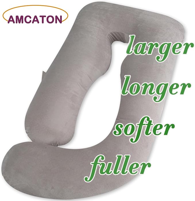 60 Inch Pregnancy Pillows for Sleeping | Extra Large U Shaped Body Pillow - Image 2