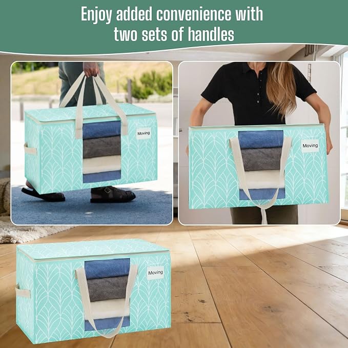 VENO Moving Bags, Wide Open Top, 6 Pack | Moving boxes Alternative, Heavy Duty - Image 5
