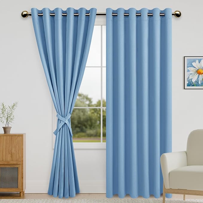 DWCN Blackout Curtains for Bedroom by DWCN