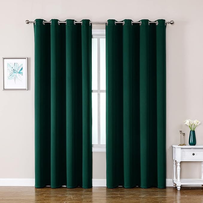ChrisDowa Blackout Curtains for Bedroom and Living Room 90 Inches Long | 2 by ChrisDowa