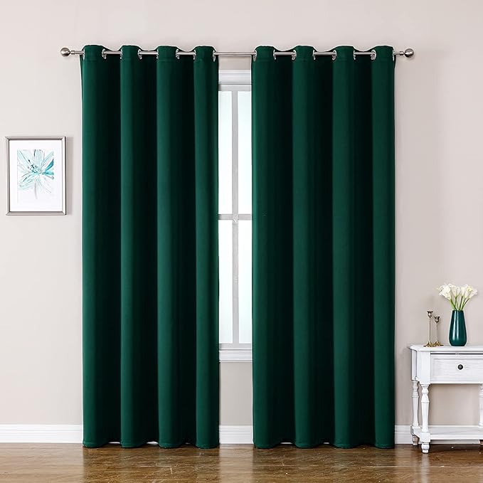 ChrisDowa Blackout Curtains for Bedroom and Living Room 102 Inches Long | 2 by ChrisDowa