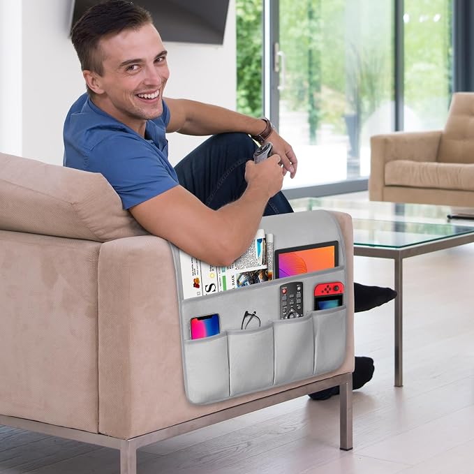 Remote Control Holder for Armchair Caddy, Remote Holder - Image 2