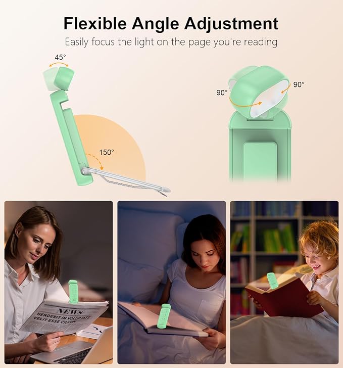 Gritin Reading Light, Rechargeable Book Light - Image 5