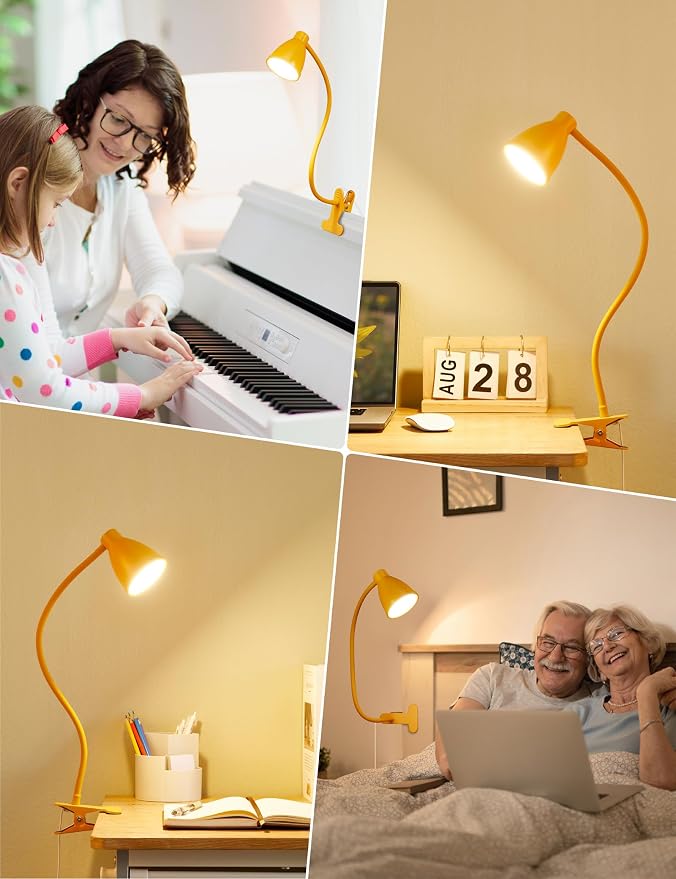 BOHON Clip on Light, Desk Lamp - Image 7