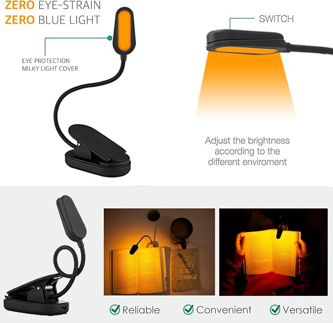Giftable Amber Book Light - Image 6