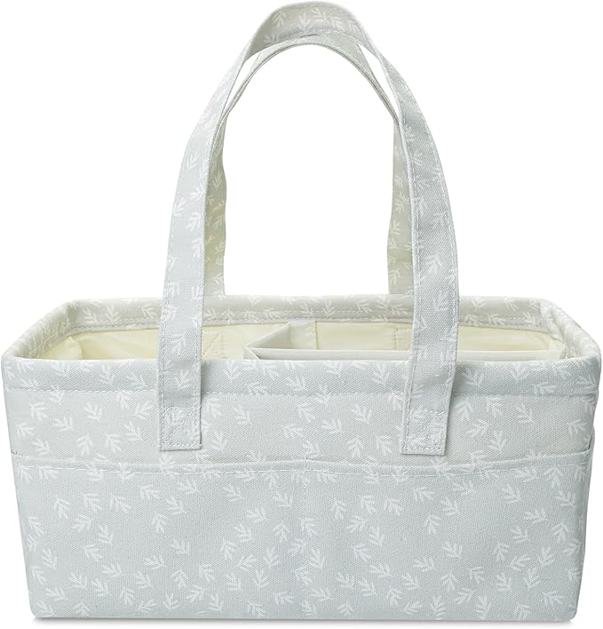 Mr. Pen- Baby Diaper Caddy Organizer, Patterned Gray | Nursery Storage Bin and by MrPen