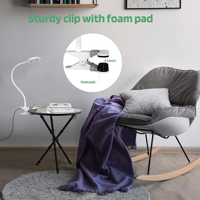 Glorious-LITE Clip on Light 36 LED Eye Caring Reading Light - Image 4