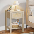Eclatara Rattan Nightstand: Sturdy Night Stand by Eclatara