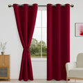DWCN Blackout Curtains with Tiebacks by DWCN