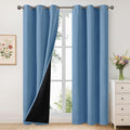 YoungsTex 100% Blackout Curtains 84 Inch Length by YoungsTex