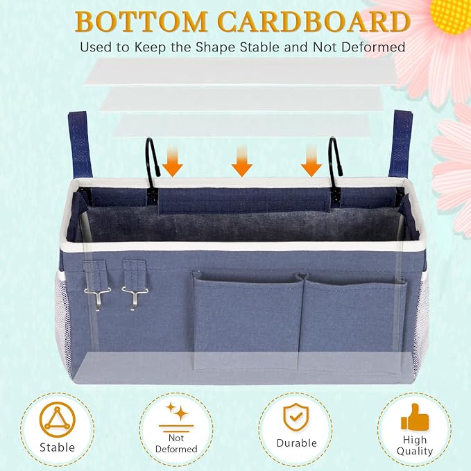 Bedside Caddy Bedside Storage Bag - Image 7