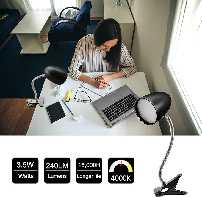 E ENERGETIC LIGHTING Clip on Light - Image 8