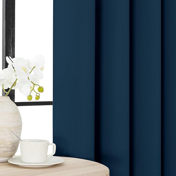 Joydeco Blackout Curtains 108 Inches Long 2 Panels Set, Thermal Insulated Long - Image 5
