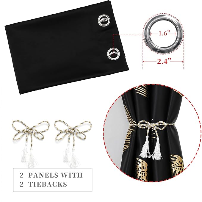 Grommet Blackout Window Curtains - Image 5